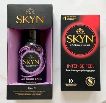 Комплект SKYN Intense Feel 10 шт + Лубрикант SKYN All Night Long 80 мл SOS2086 фото