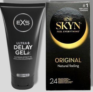 SKYN Original, 24 шт + Пролонгатор EXS Delay Gel Ultra+ 100ml SOS5552 фото