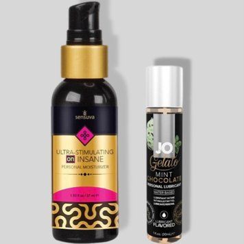 Sensuva Ultra-Stimulating On Insane Original (57 мл) + JO GELATO Mint Chocolate (30 мл) LB426 фото
