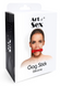 Кляп-паличка із силікону та натуральної шкіри Art of Sex Gag Stick Silicone, чорний SO6705 фото 3