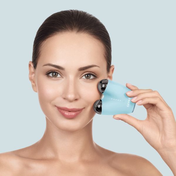 Микротоковый подтягиватель лица GESKE MicroCurrent Face-Lifter 6в1 turquoise HB0136 фото