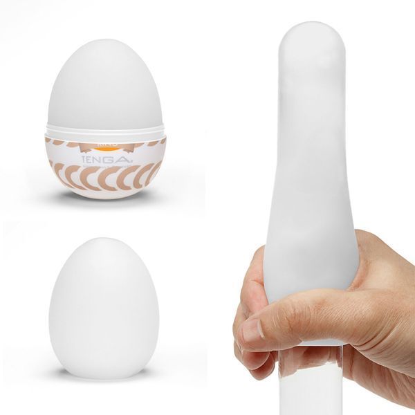 Мастурбатор-яйцо Tenga Egg Ring с ассиметричным рельефом SO5499 фото