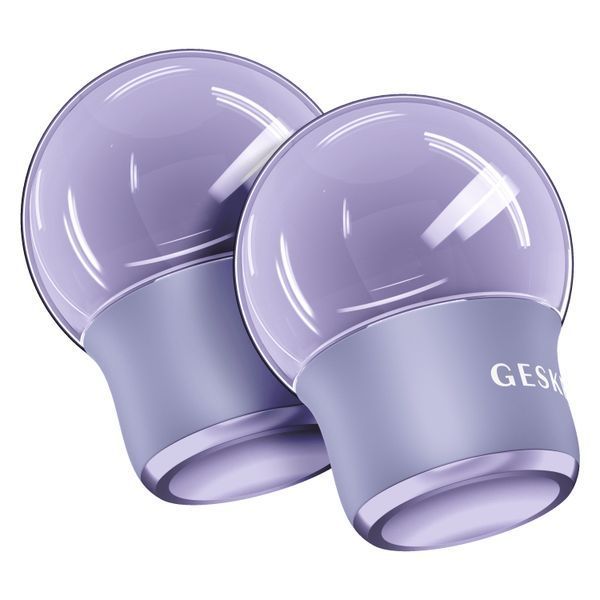 Масажер для обличчя і тіла GESKE Cool&Warm Face and Body Massager 7в1 purple HB0303 фото