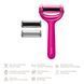 Электронный роллер для лица и тела с микроиглами GESKE MicroNeedle Face&Body Roller 8в1 magenta HB0197 фото 2