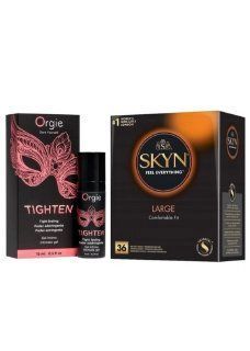 Гель для сужения Orgie &ndash; Tighten (15 мл)+   Коробка SKYN Large, 36 шт SOS6753 фото