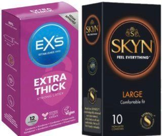 Набір з 10шт SKYN Large + EXS Extra Safe 12 шт SOS8030 фото