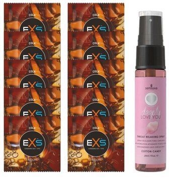 EXS CRAZY COLA 10 шт + Sensuva Deeply Love You Cotton Candy (29 мл) SOS14097 фото