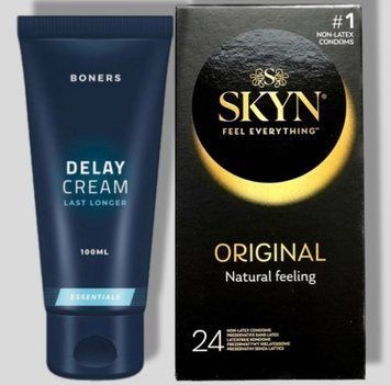 SKYN Original, 24 шт + Пролонгатор Boners Delay Cream SOS5553 фото
