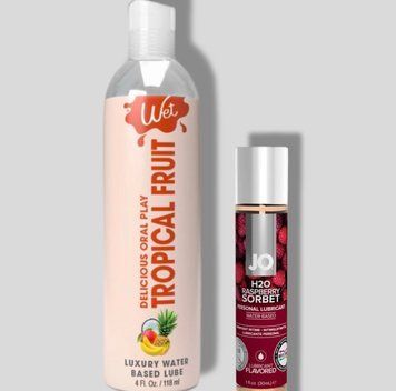 Wet Oral Play Tropical Explosion (118 мл) + JO Raspberry Sorbet (30 мл) LB1041 фото