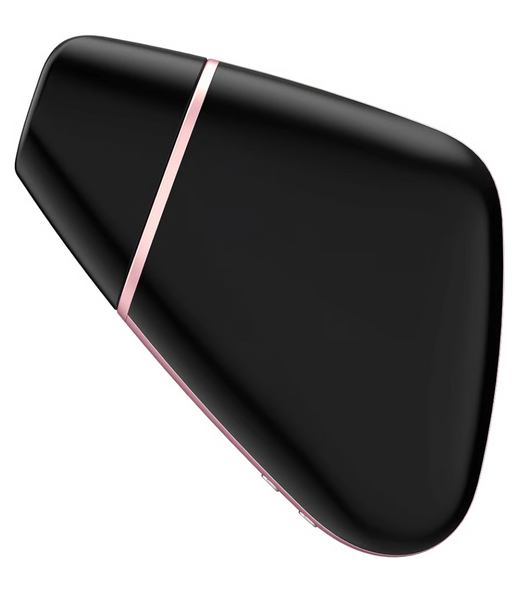 Вакуумно-хвильовий кліторальний вібратор Satisfyer Love Triangle Connect App (чорний) SO3894 фото