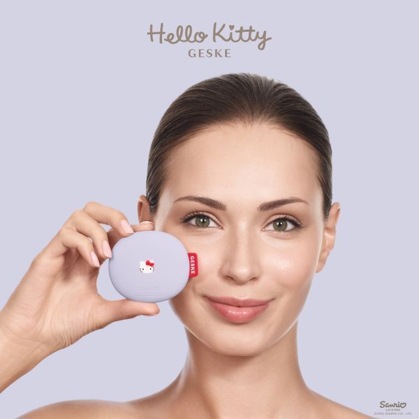 Щетка для лица GESKE Facial Brush 3в1 by Hello Kitty purple HB0237 фото