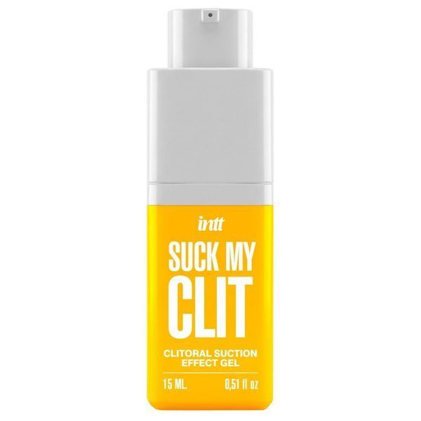 Смоктайзер для клитора Intt Suck My Clit Tropical Mango (15 мл), манго, гель с эффектом посасывания SX4003 фото