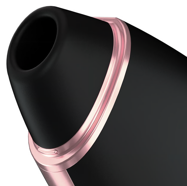 Вакуумно-хвильовий кліторальний вібратор Satisfyer Love Triangle Connect App (чорний) SO3894 фото