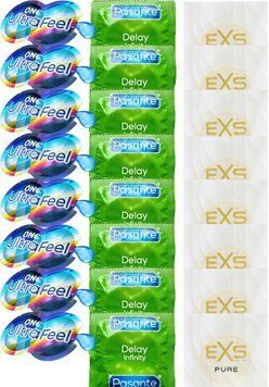 Набор 24 шт 𝐎𝐍𝐄 𝐔𝐥𝐭𝐫𝐚𝐅𝐞𝐞𝐥 + Delay Infinity + EXS Pure SOS7452 фото