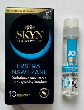 Комплект Skyn Extra Lube 10 шт - Лубрикант System JO H2O ORIGINAL (30 мл) SOS2970 фото