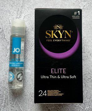 Комплект Skyn Elite 24 шт - Лубрикант System JO H2O ORIGINAL (30 мл)  SOS2679 фото