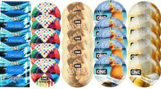 Набор из 25 шт One Oasis Premium + ONE Ribs + ONE Vanish + ONE Island Punch + ONEBanana SOS8459 фото