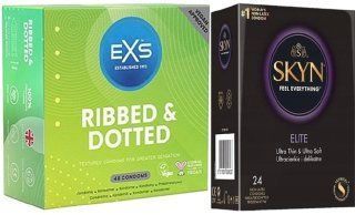Набор с SKYN Elite 24 шт + EXS Ribbed & Dotted 48 шт SOS7981 фото
