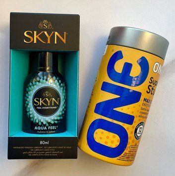 Набір ONE Super Studs 12 шт + Лубрикант на водній основі SKYN AQUA FEEL, 80 мл SOS1194 фото