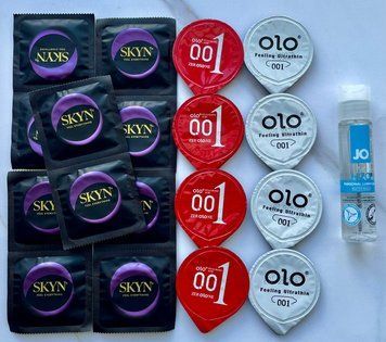 Набір 18 штук Skyn, Olo + лубрикант System JO H2O Original (30 мл) SOS3990 фото