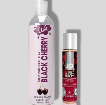 Wet Oral Play Black Cherry (118 мл) + JO Cherry Burst (30 мл) LB890 фото
