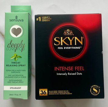 Набор Skyn ​​Intense Feel 36 шт. - Спрей Sensuva Deeply Love You Spearmint (29 мл) SOS2876 фото