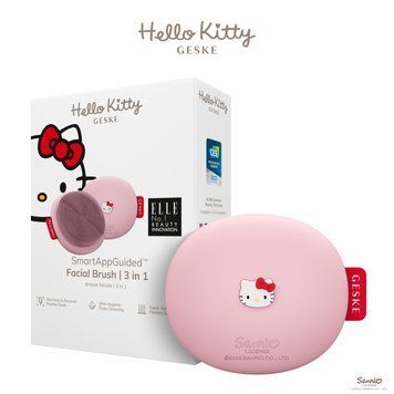 Щетка для лица GESKE Facial Brush 3в1 by Hello Kitty pink HB0238 фото