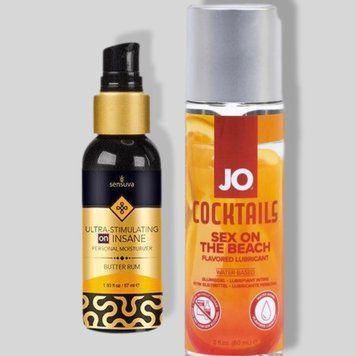Sensuva Ultra Stimulating On Insane Butter Rum (57 мл) + JO Cocktails Sex on the Beach (60 ml) LB295 фото
