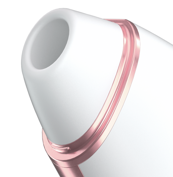 Вакуумно-хвильовий кліторальний вібратор Satisfyer Love Triangle Connect App (білий) SO3896 фото
