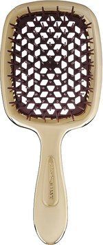 Расческа Janeke Superbrush (Золотая с коричневым) AUSP230 фото