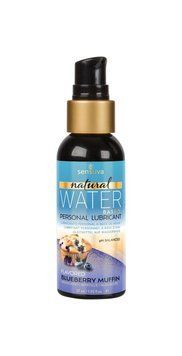 Змазка на водній основі Sensuva Natural Water-Based Blueberry Muffin 57 мл без гліцерину і парабенів SO4942 фото