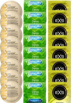 Набор 24 шт ONE Vanish Hyperthin + Delay Infinity + EXS Banana SOS7354 фото