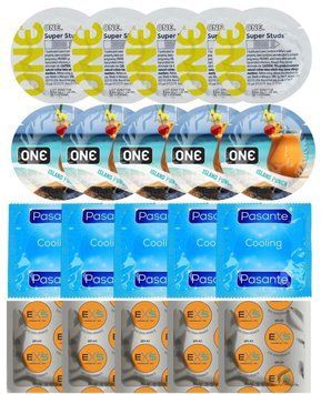 Набор 20 шт ONE Super Studs + ONE Island Punch + Pasante Cooling + EXS Delay SOS7304 фото