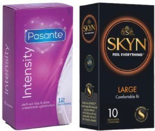 Набор с 10шт SKYN Large + Pasante Intensity (Ribs & Dots), 12 шт SOS8082 фото