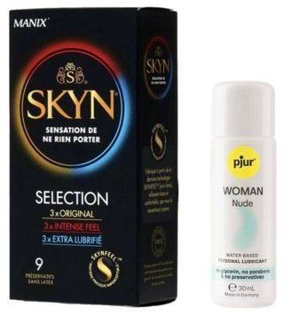 Комплект Skyn Selection 9 шт + Pjur Woman Nude 30 мл SOS13157 фото