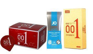 OLO Passionate Factor (10 шт) , OLO Gold 001 (10 шт) и  Лубрикант System JO H2O &mdash; ORIGINAL (10 мл) в подарок SOS997 фото
