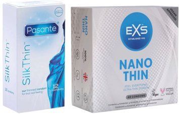 Набор с Pasante Silk Thin 12 шт + EXS NANO THIN 48 шт SOS8117 фото