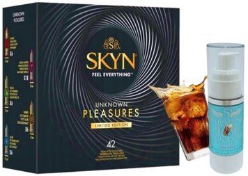 Набір з SKYN Pleasures (42 шт) + Рідкий вібратор 5th Paradise Liquid Vibrator &mdash; Кола (30 мл)  SOS10051 фото