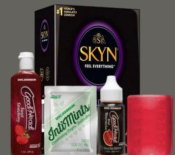 Набор SKYN Elite, 24 шт + Набор для м*нета Doc Johnson GoodHead Fundamentals Kit SOS5360 фото