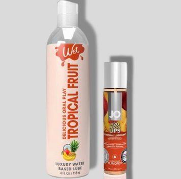 Wet Oral Play Tropical Explosion (118 мл) + JO Peachy Lips (30 мл) LB1043 фото
