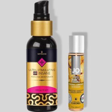 Sensuva Ultra-Stimulating On Insane Original (57 мл) + JO Juicy Pineapple (30 мл) LB429 фото