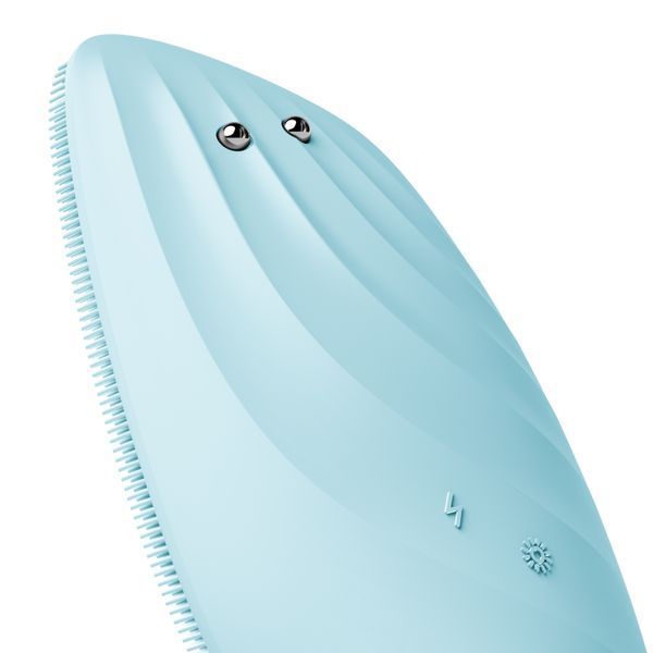 Очистительная щетка для лица GESKE Sonic Thermo Facial Brush&Face-Lifter 8в1 turquoise HB0092 фото
