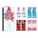Набор смазок на водной основе JO Four Play (8&times;10 мл): H2O Original, Agap&eacute; Original, H2O Strawberry K SO6763 фото 1
