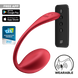 Вибратор для точки G с дистанционным управлением Satisfyer Shiny Petal Connect App &ndash; твой сладкий секрет SX1220 фото 1