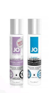Набор лубрикантов System JO AGAPE (30 мл) + System JO Classic Hybrid (30 мл) LB50 фото