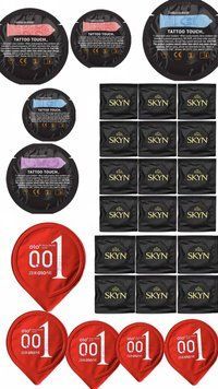 Набор Skyn, OLO и One из 28 шт: Original , Passionate Factor , Tattoo Touch SOS485 фото