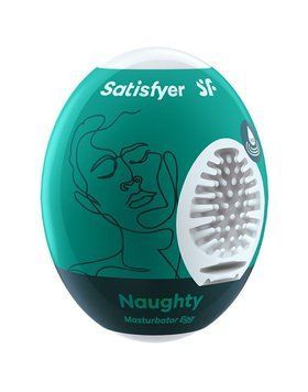 Самосмазывающийся мастурбатор-яйцо Satisfyer Egg Naughty, одноразовый, не требует смазки SO5523 фото