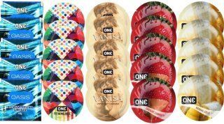Набор из 25 шт One Oasis Premium + ONE Ribs + ONE Vanish + ONE Chocolate Strawberry + ONEBanana SOS8461 фото