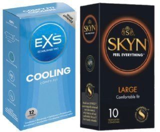 Набор с SKYN Large (10 шт) + EXS Cooling. 12 шт SOS8033 фото