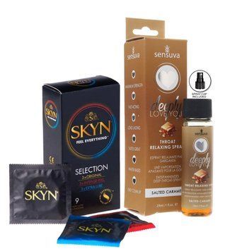 Skyn Selection &mdash; 9 шт та Спрей Sensuva Deeply Love You Salted Caramel SOS892 фото
